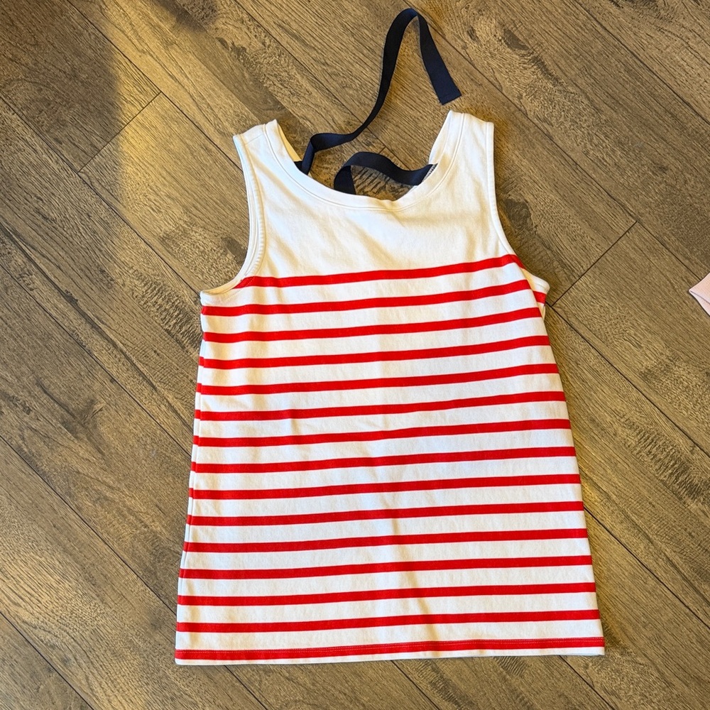 Tank Top - Red and White
